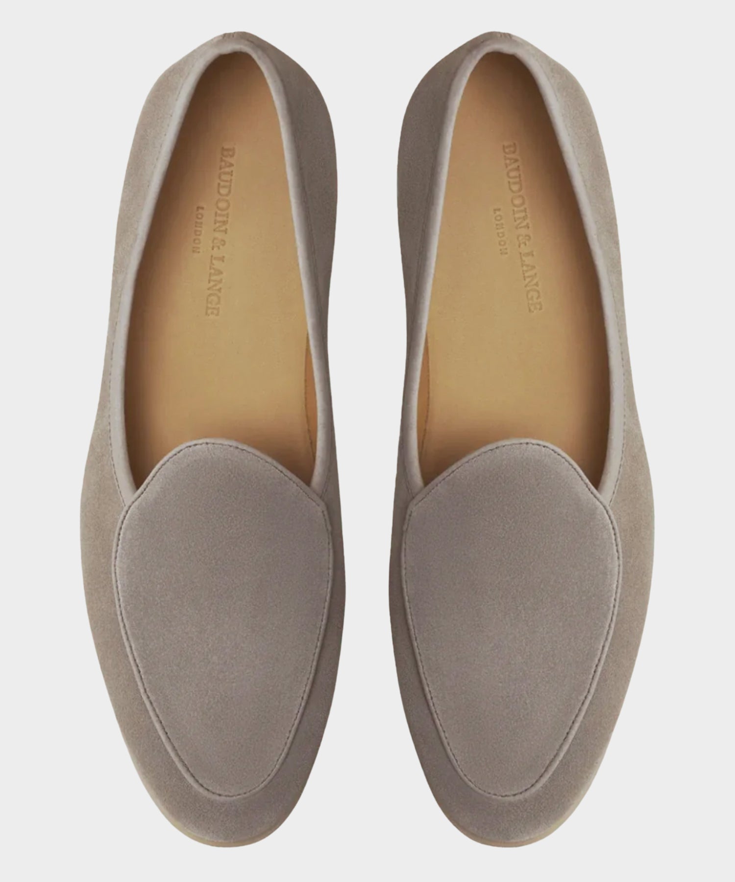 Todd Snyder Baudoin & Lange Stride Loafer Grey