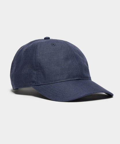 Todd Snyder Linen Baseball Cap in Navy Navy