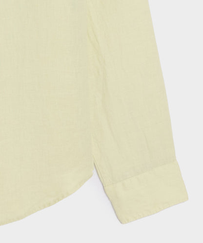Todd Snyder Slim Sea Soft Irish Linen Point Collar Shirt in Mint Mint