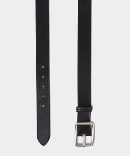Todd Snyder Wide Leather Belt in Black Black