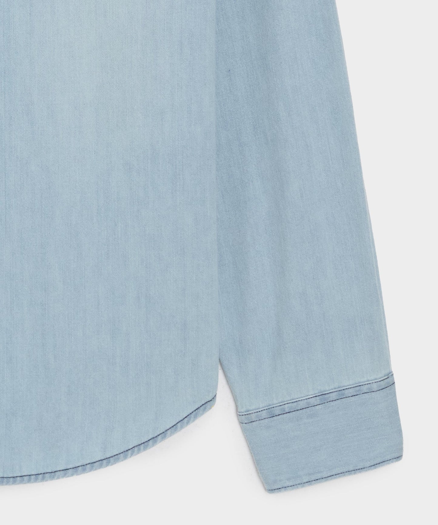 Todd Snyder Denim Point Collar Shirt in Indigo Indigo