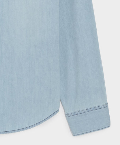 Todd Snyder Denim Point Collar Shirt in Indigo Indigo