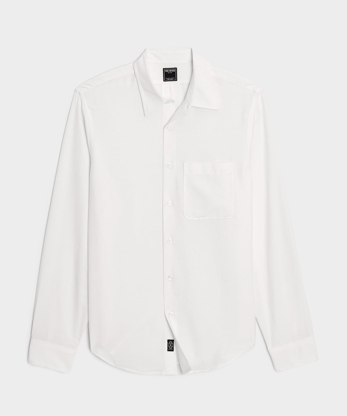 Todd Snyder Portuguese Cotton-Cashmere Sport Shirt in White White