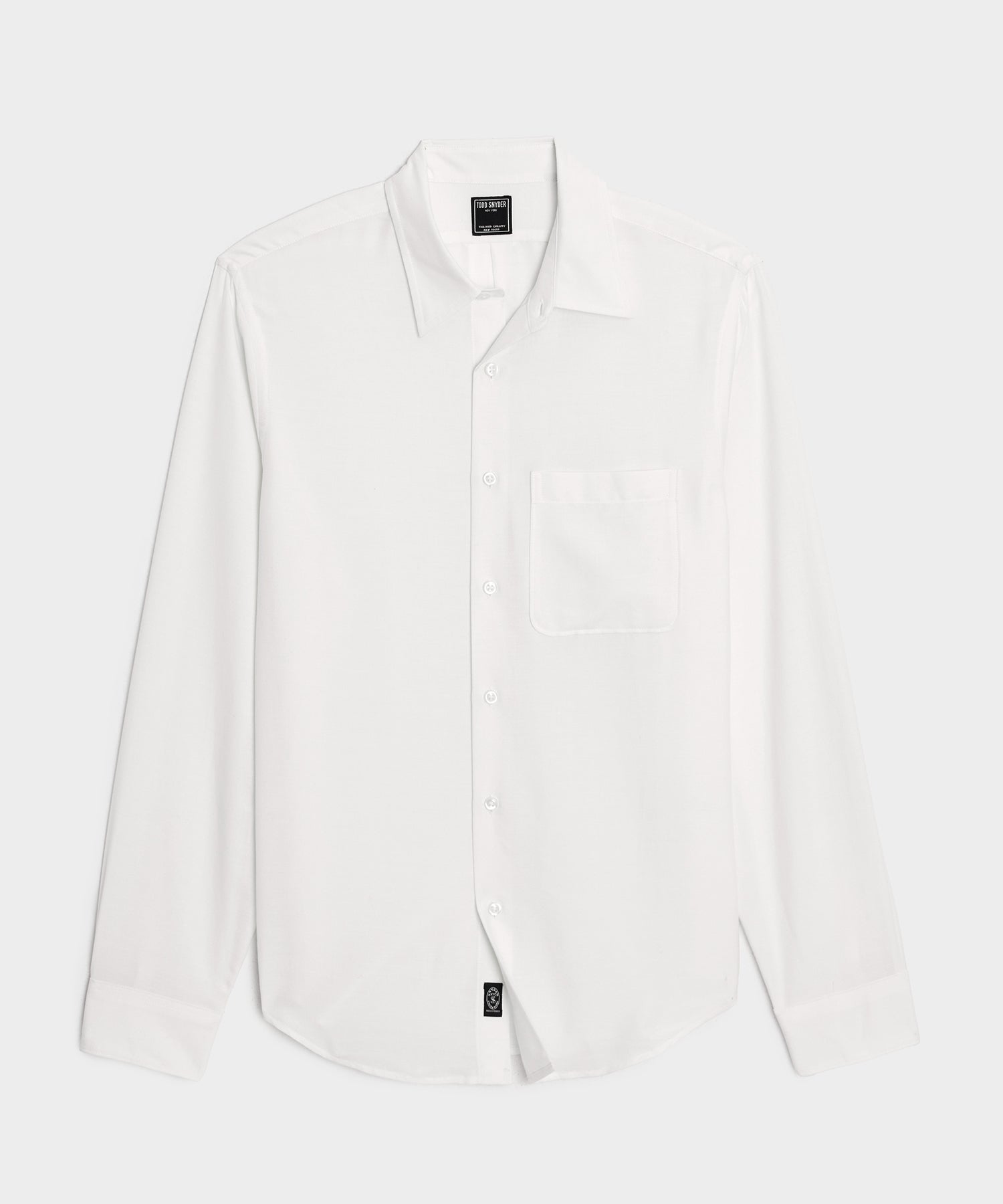 Todd Snyder Portuguese Cotton-Cashmere Sport Shirt in White White