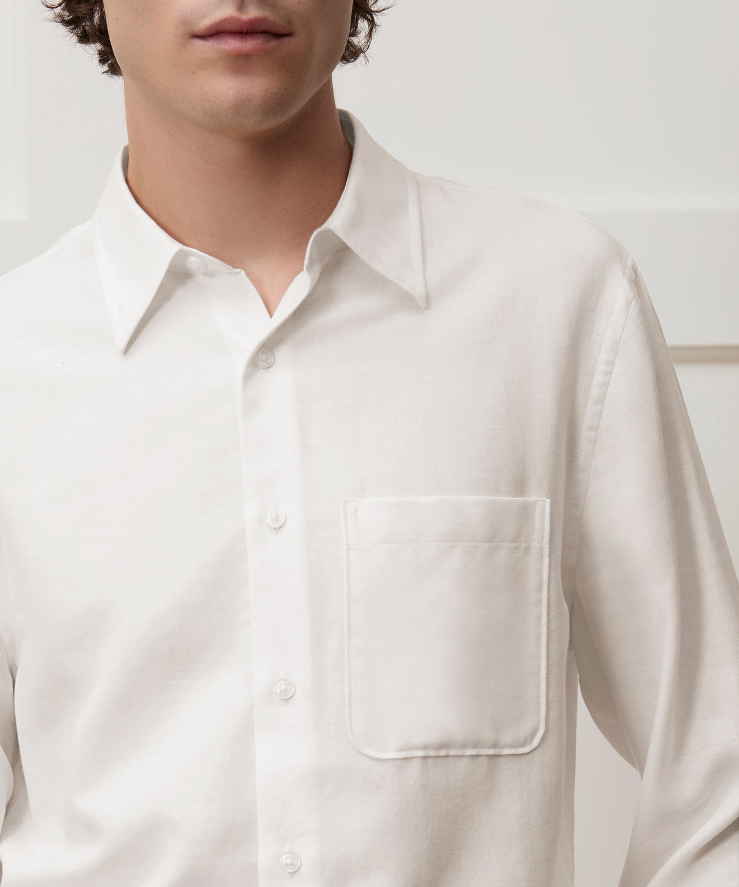 Todd Snyder Portuguese Cotton-Cashmere Sport Shirt in White White
