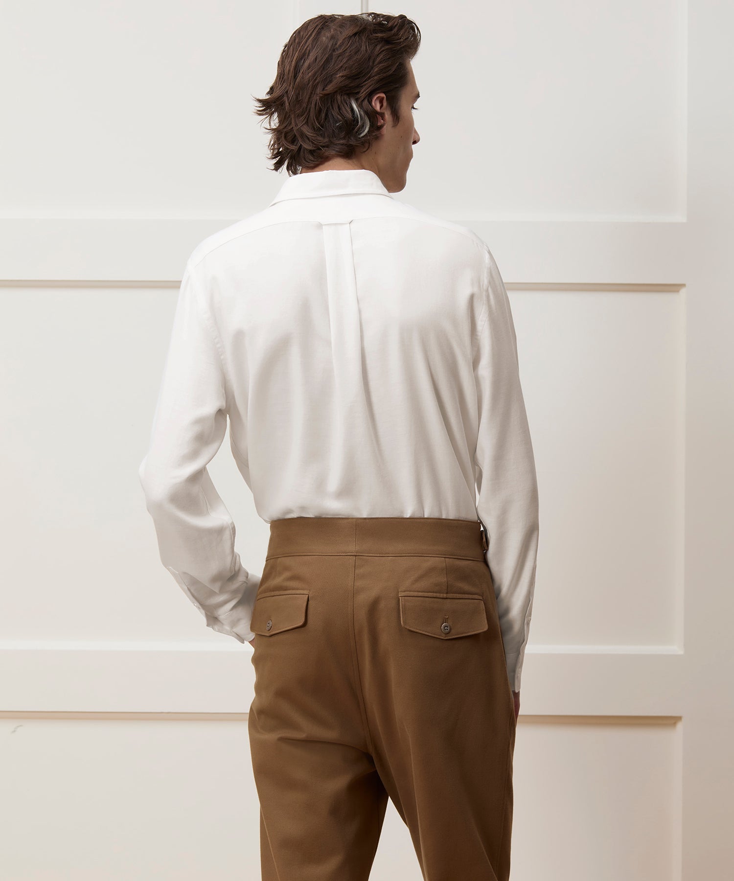 Todd Snyder Portuguese Cotton-Cashmere Sport Shirt in White White