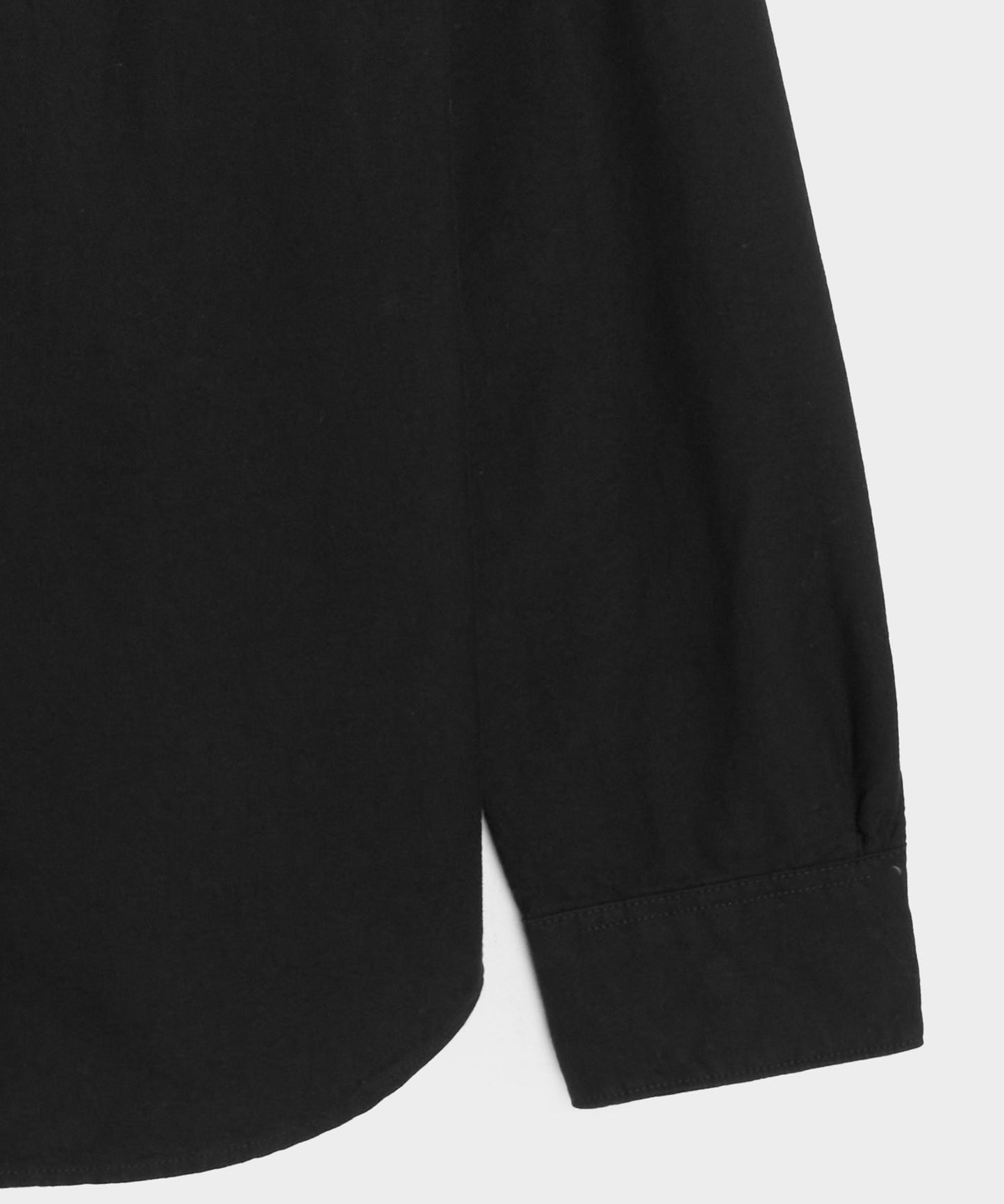 Todd Snyder Classic Fit Japanese Selvedge Oxford Button-Down Collar Shirt in Black Black