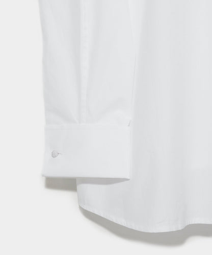 Todd Snyder Slim Fit Plain Front Tuxedo Dress Shirt in White White