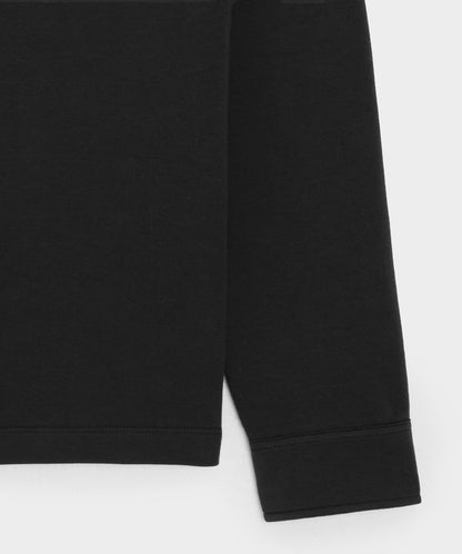 Todd Snyder Travel Terry Shirt in Black Black