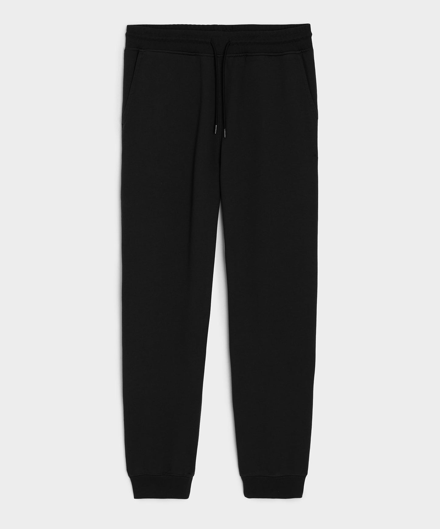 Todd Snyder Portuguese Terry Sweatpant in Pitch Black Pitch Black