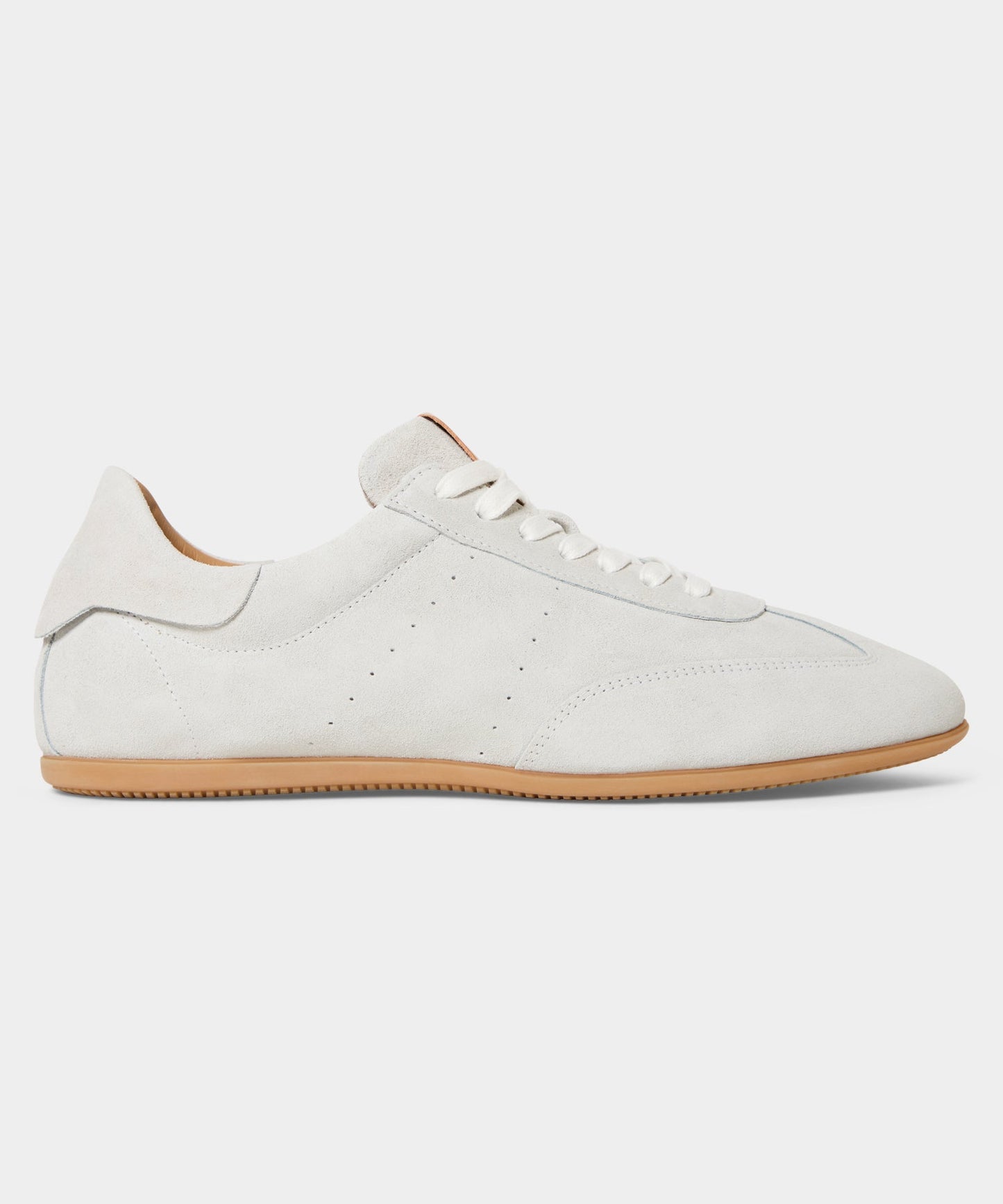 Todd Snyder Porto Suede Sneaker in Bisque Bisque