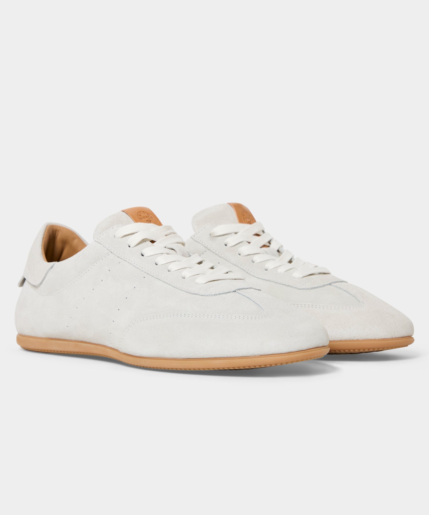 Todd Snyder Porto Suede Sneaker in Bisque Bisque