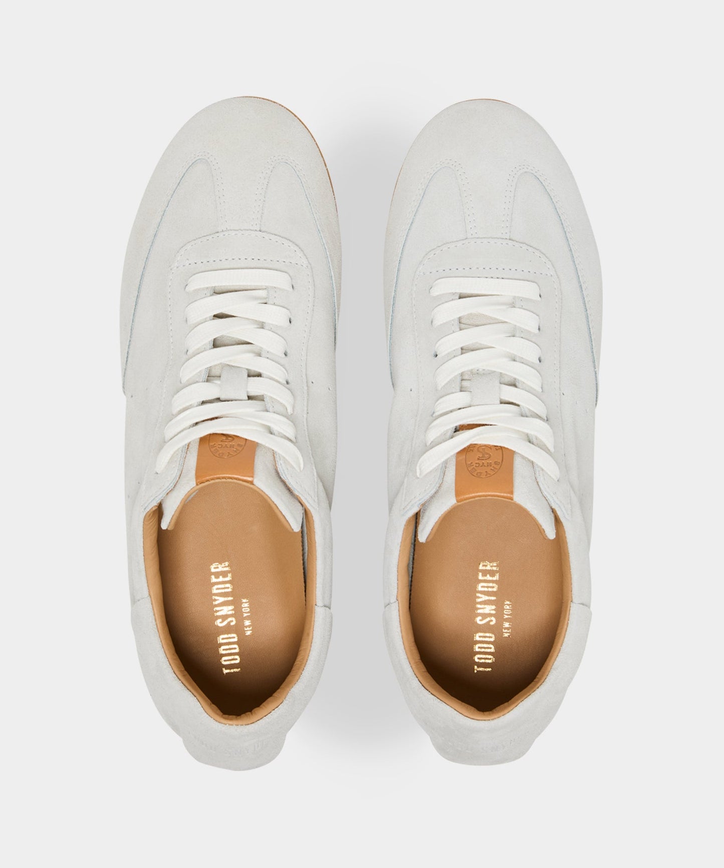 Todd Snyder Porto Suede Sneaker in Bisque Bisque