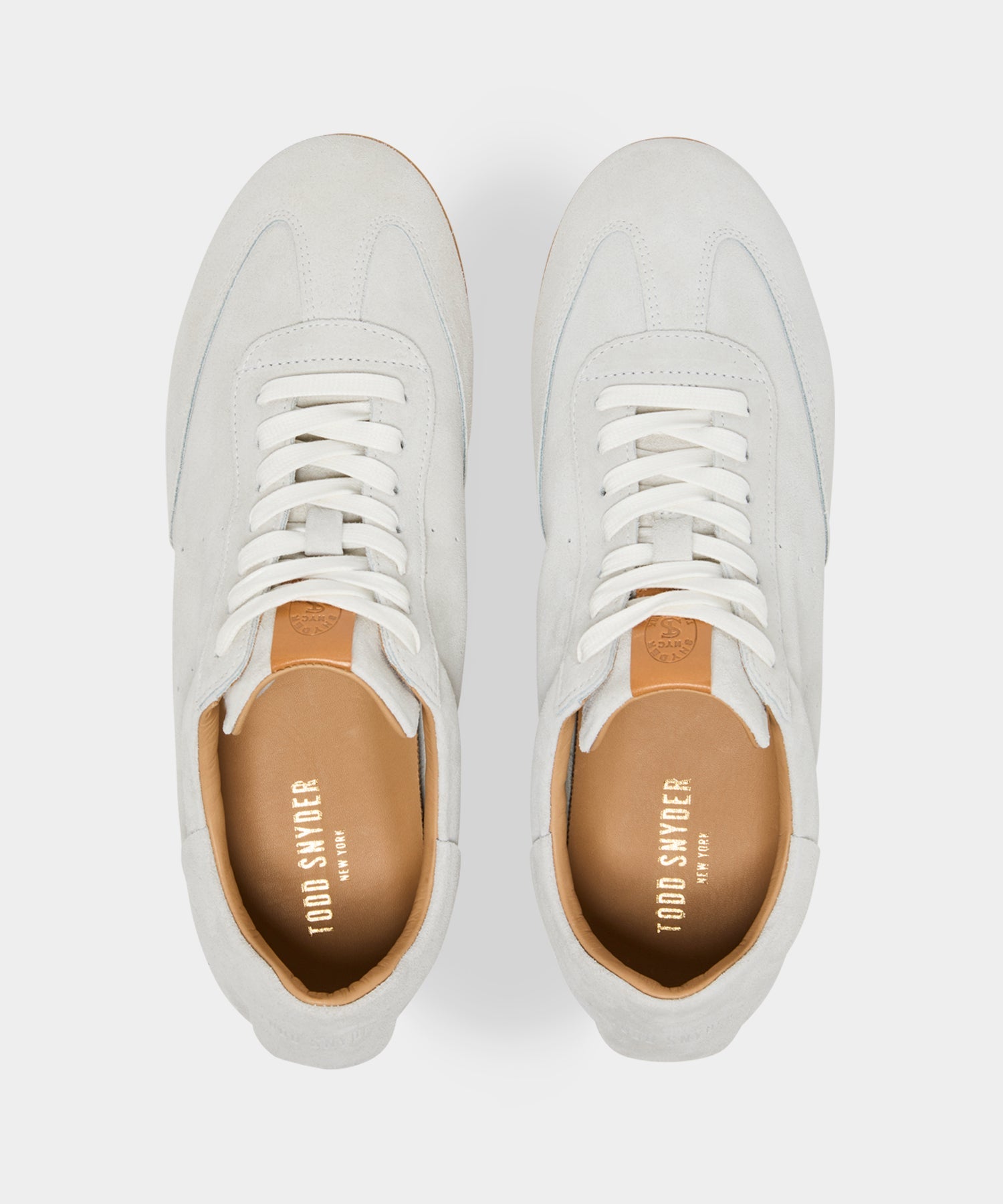 Todd Snyder Porto Suede Sneaker in Bisque Bisque