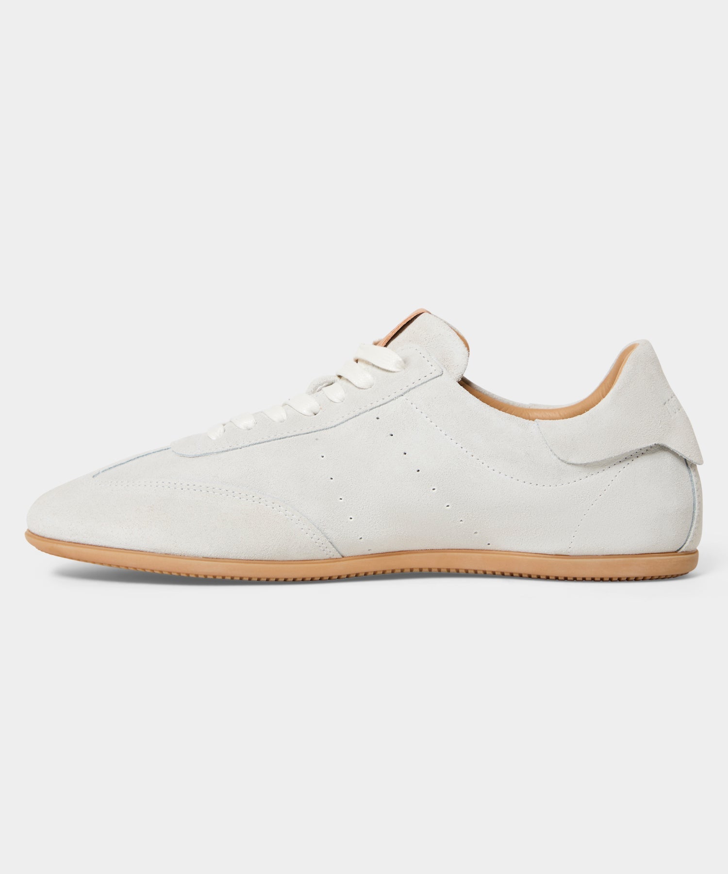 Todd Snyder Porto Suede Sneaker in Bisque Bisque