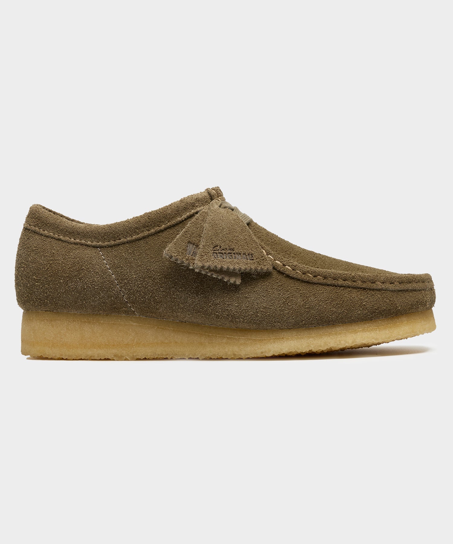 Todd Snyder Leather Wallabee in Grey Grey