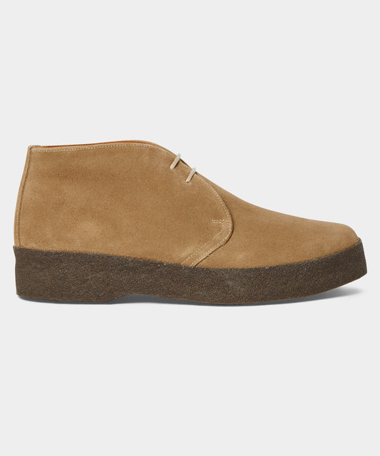 Todd Snyder Sanders Suede Sam Chukka Boot in Sand Stone Sand Stone