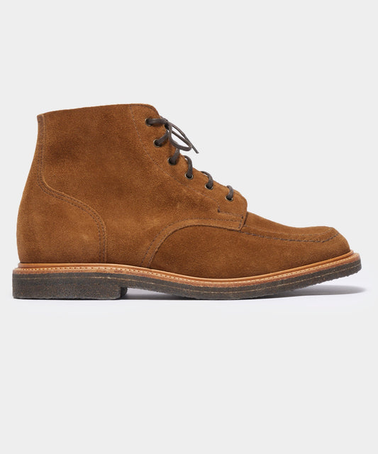 Todd Snyder Todd Snyder x Sanders Apron Suede Boot in Tobacco TOBACCO