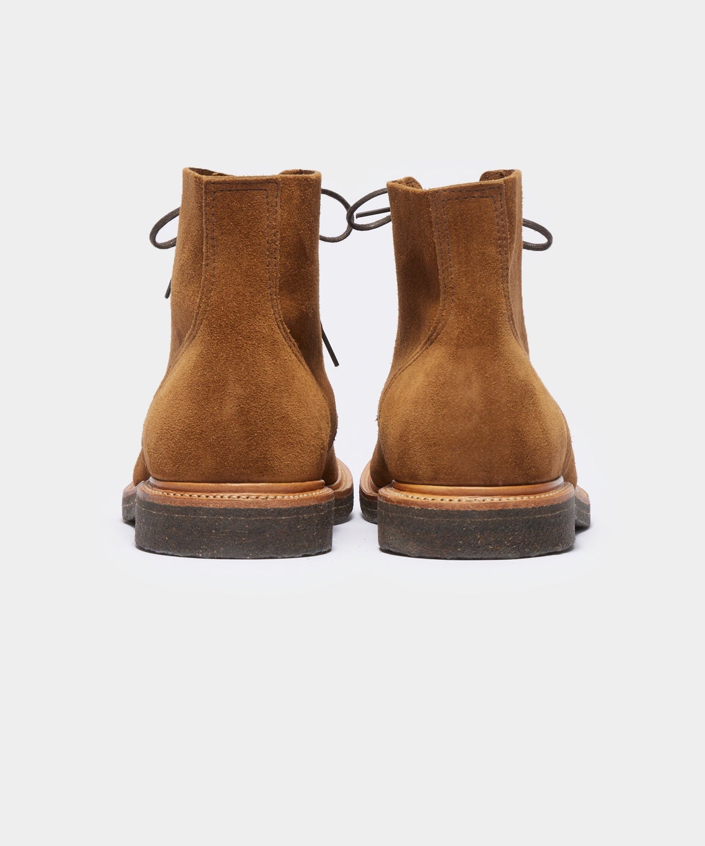 Todd Snyder Todd Snyder x Sanders Apron Suede Boot in Tobacco TOBACCO