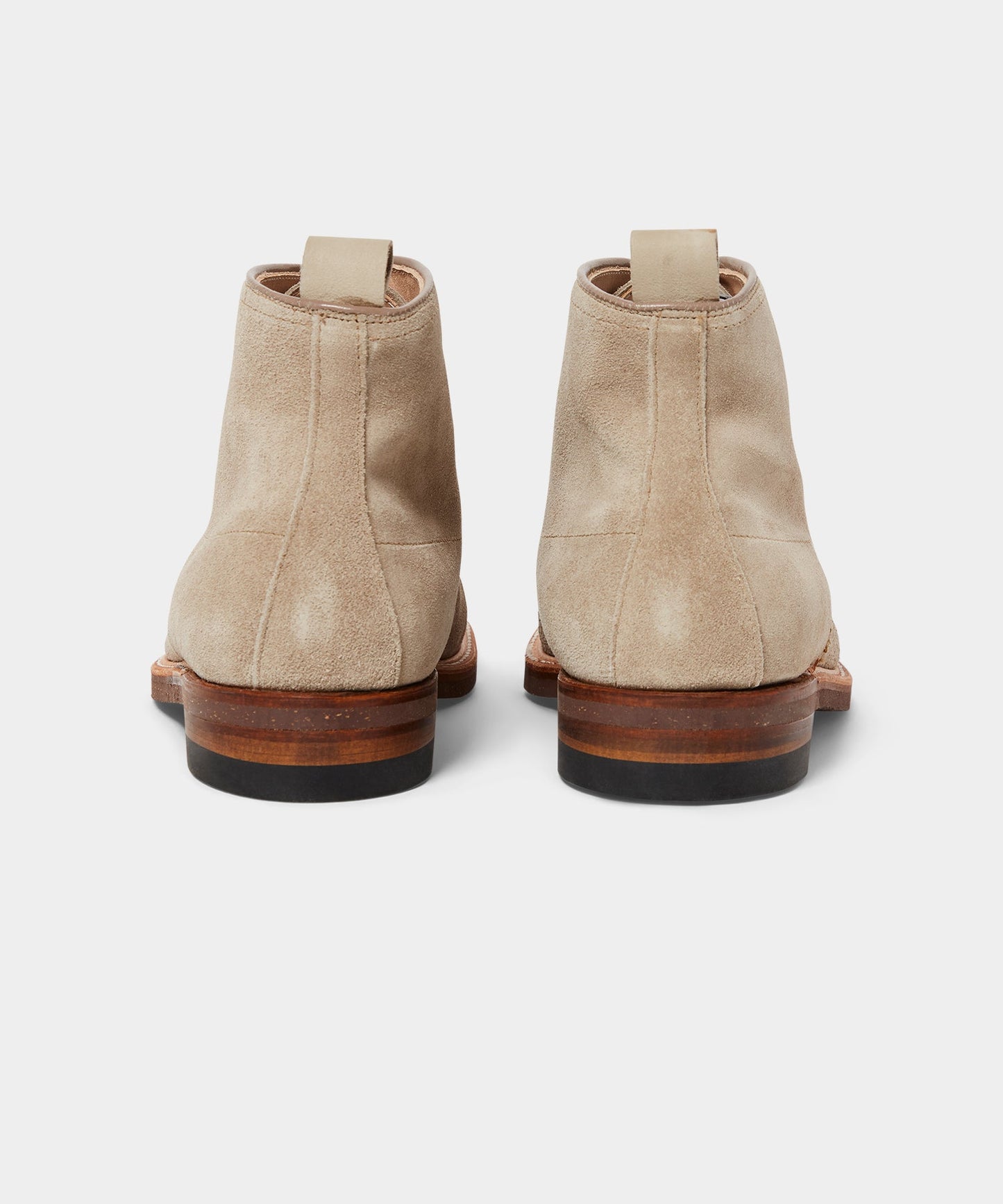 Todd Snyder Todd Snyder x Alden Indy Suede Boot In Milkshake Beige