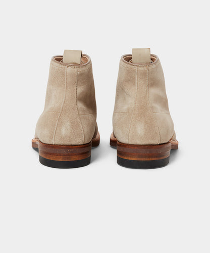 Todd Snyder Todd Snyder x Alden Indy Suede Boot In Milkshake Beige