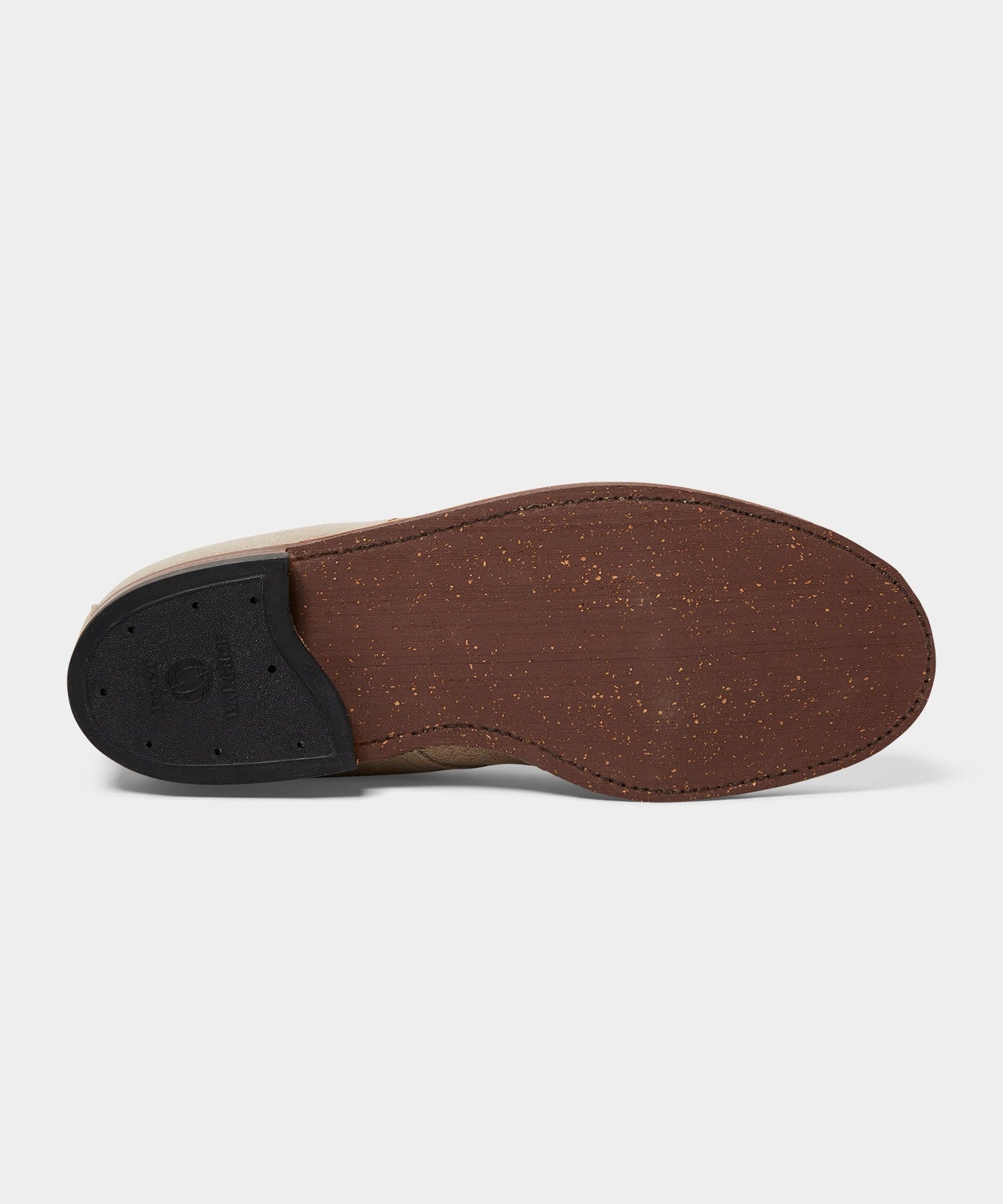Todd Snyder Todd Snyder x Alden Indy Suede Boot In Milkshake Beige