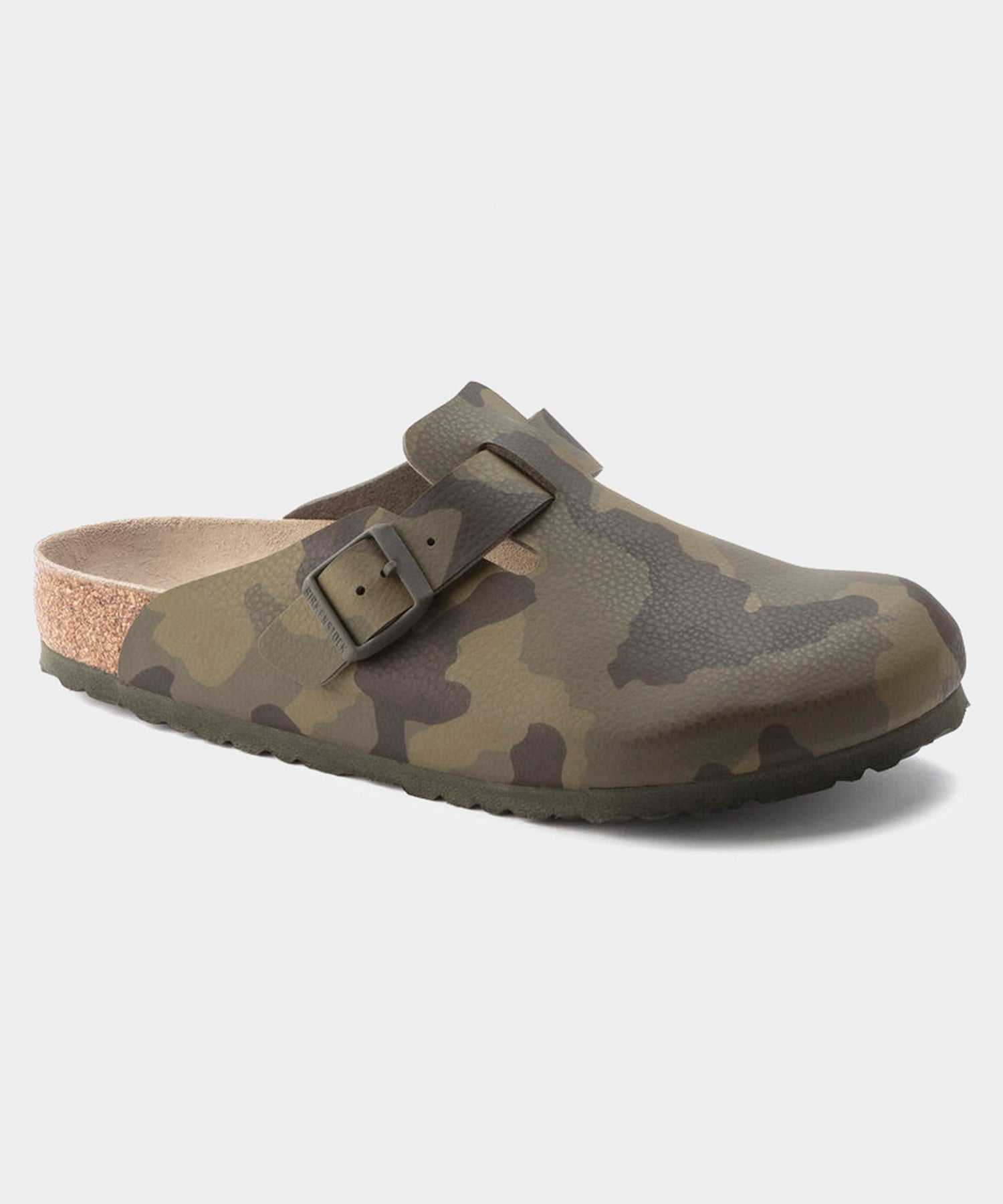 Todd Snyder Birkenstock Boston Olive Camo Print Olive Camo Print