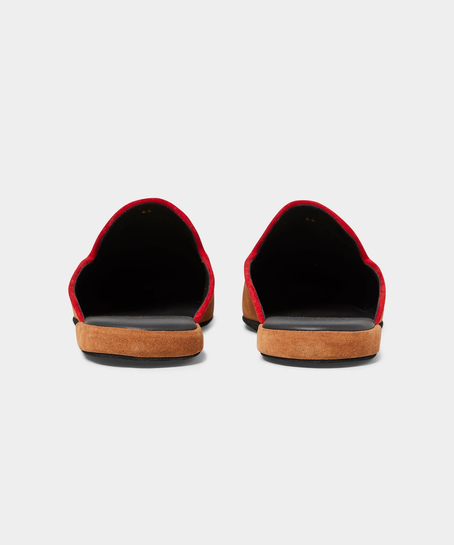 Todd Snyder Rubinacci Suede House Slipper in Tobacco Tobacco