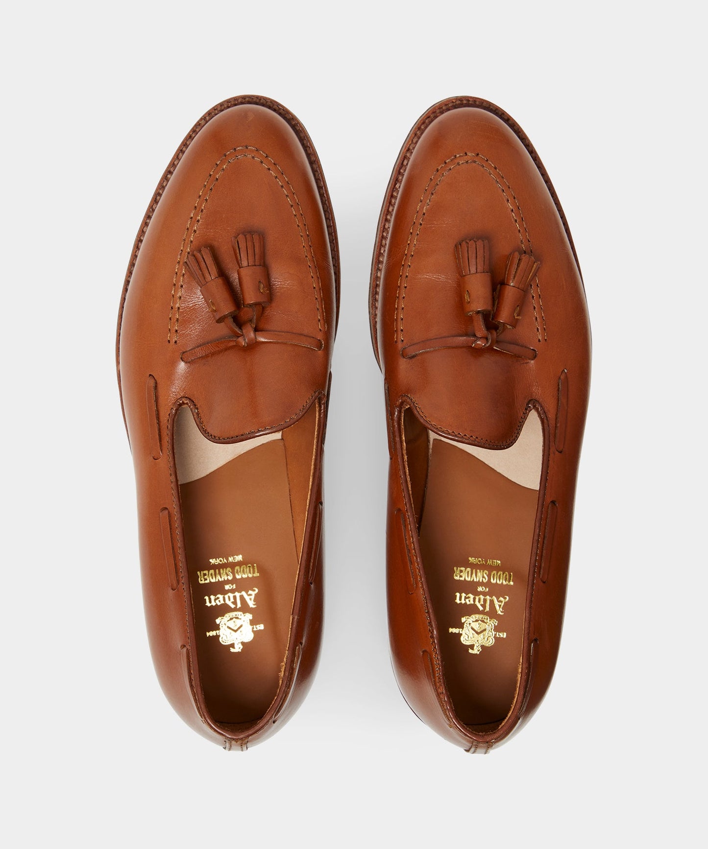 Todd Snyder Alden Tassel Moccasin Loafer Amber