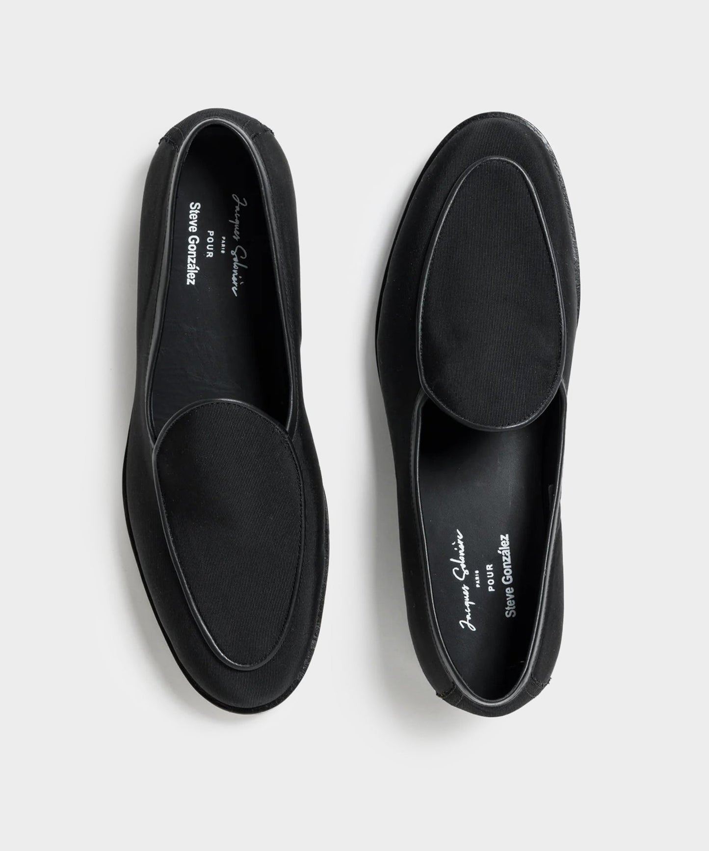 Todd Snyder Jacques Solovière Gros Grain Loafer Black