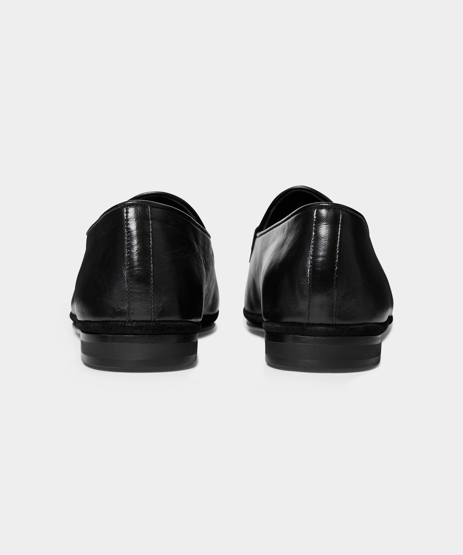Todd Snyder Todd Snyder X Rubinacci Leather Penny Loafer in Black Black