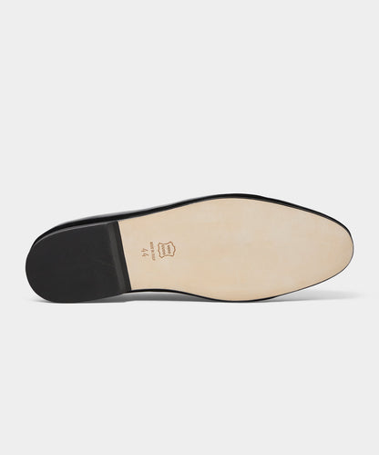Todd Snyder Todd Snyder X Rubinacci Leather Penny Loafer in Black Black