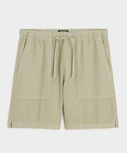 Todd Snyder 7" Linen Beach Short Desert Sage