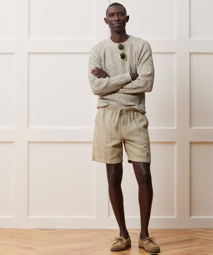 Todd Snyder 7" Linen Beach Short Desert Sage