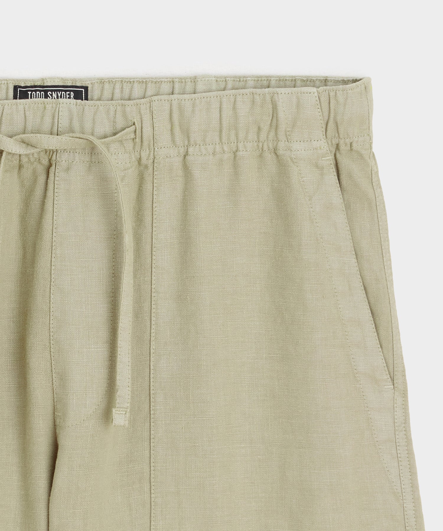 Todd Snyder 7" Linen Beach Short Desert Sage