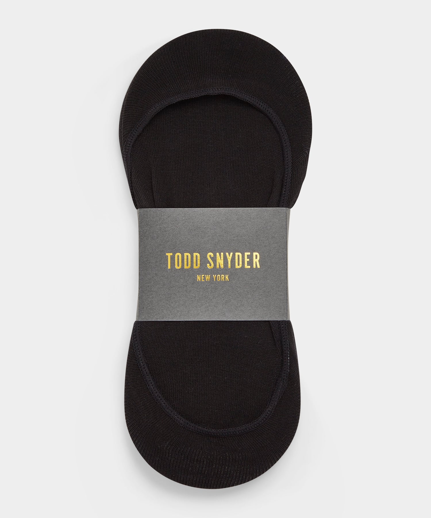 Todd Snyder No-Show Sock, 3-Pack Black
