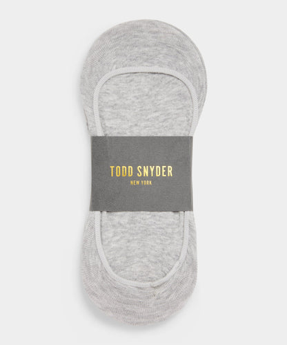 Todd Snyder No-Show Sock, 3-Pack Grey