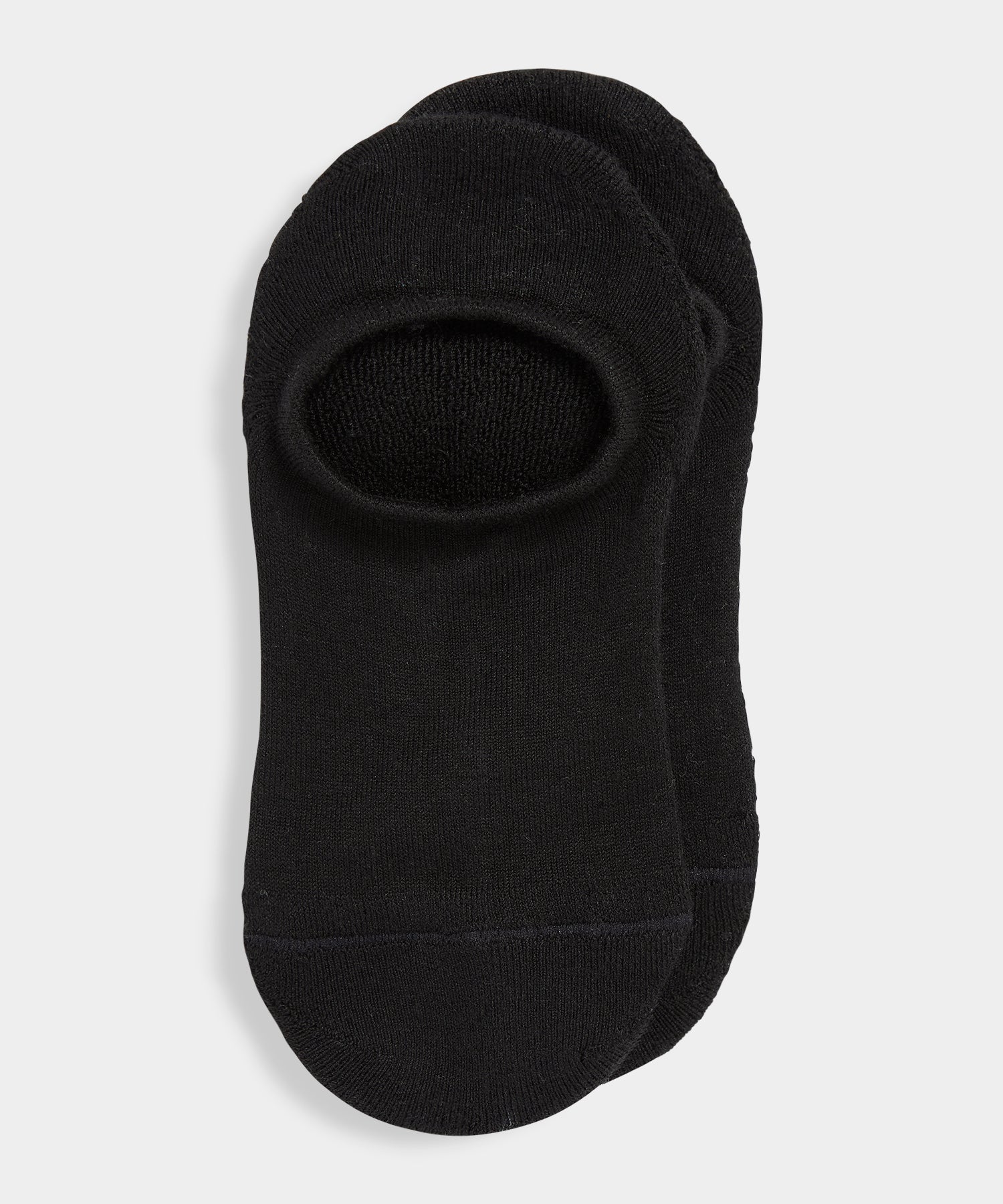 Todd Snyder No-Show Sneaker Sock in Black Black