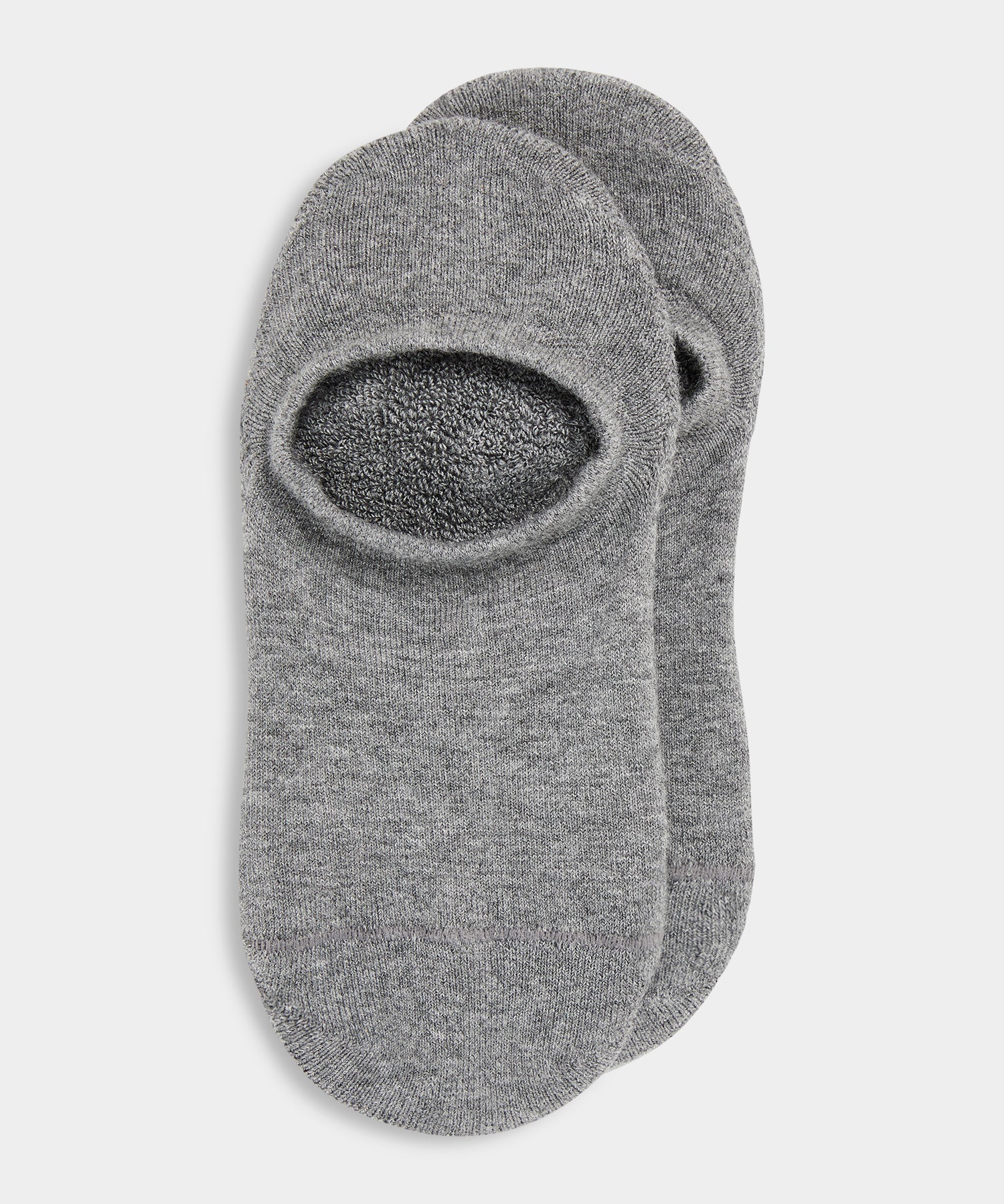 Todd Snyder No-Show Sneaker Sock in Grey Grey