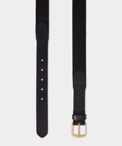 Todd Snyder Italian Webbed Belt in Black Black