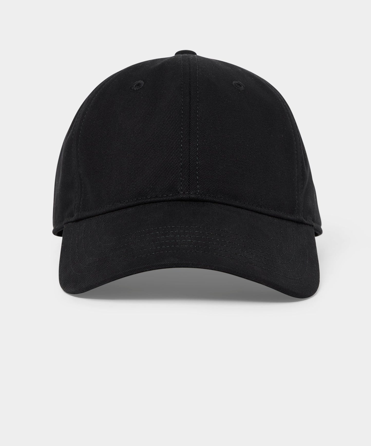 Todd Snyder Chino Dad Cap in Black Black