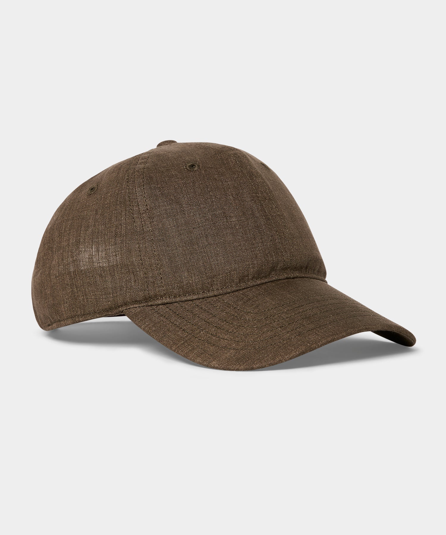 Todd Snyder Linen Cap in Olive Olive