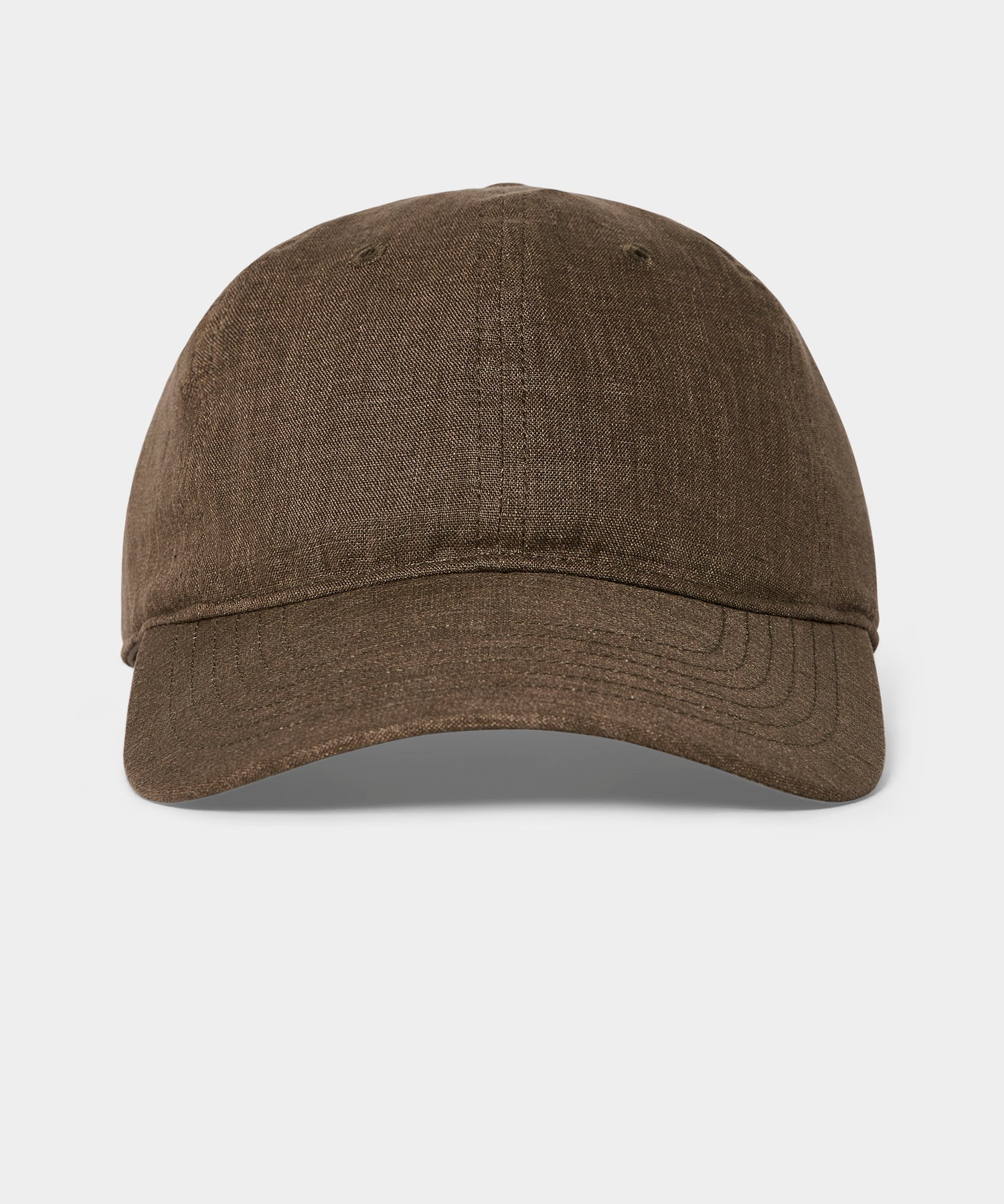 Todd Snyder Linen Cap in Olive Olive