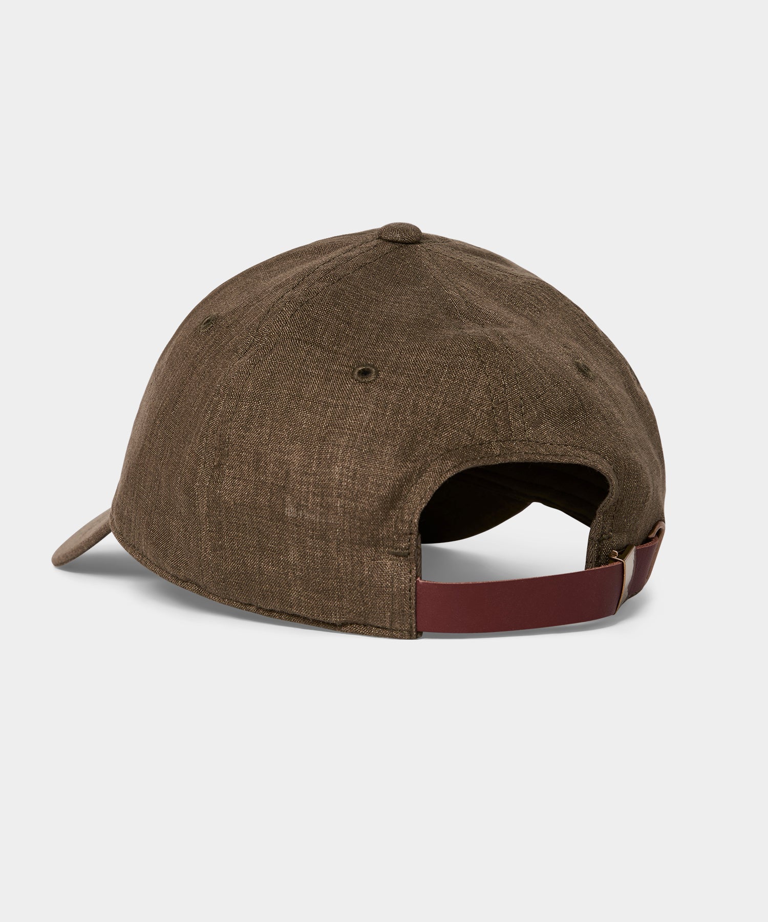 Todd Snyder Linen Cap in Olive Olive