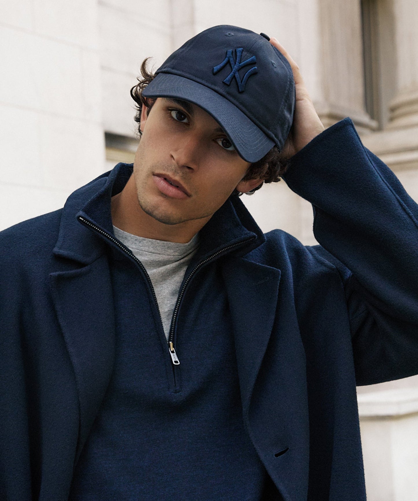Todd Snyder Todd Snyder X New Era 9TWENTY Yankees Cap in Navy Navy