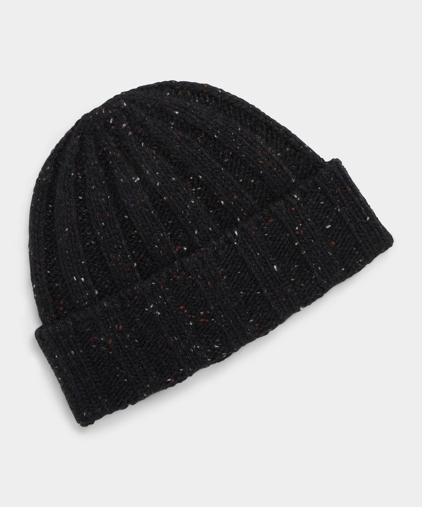 Todd Snyder Donegal Cashmere Beanie in Black Black