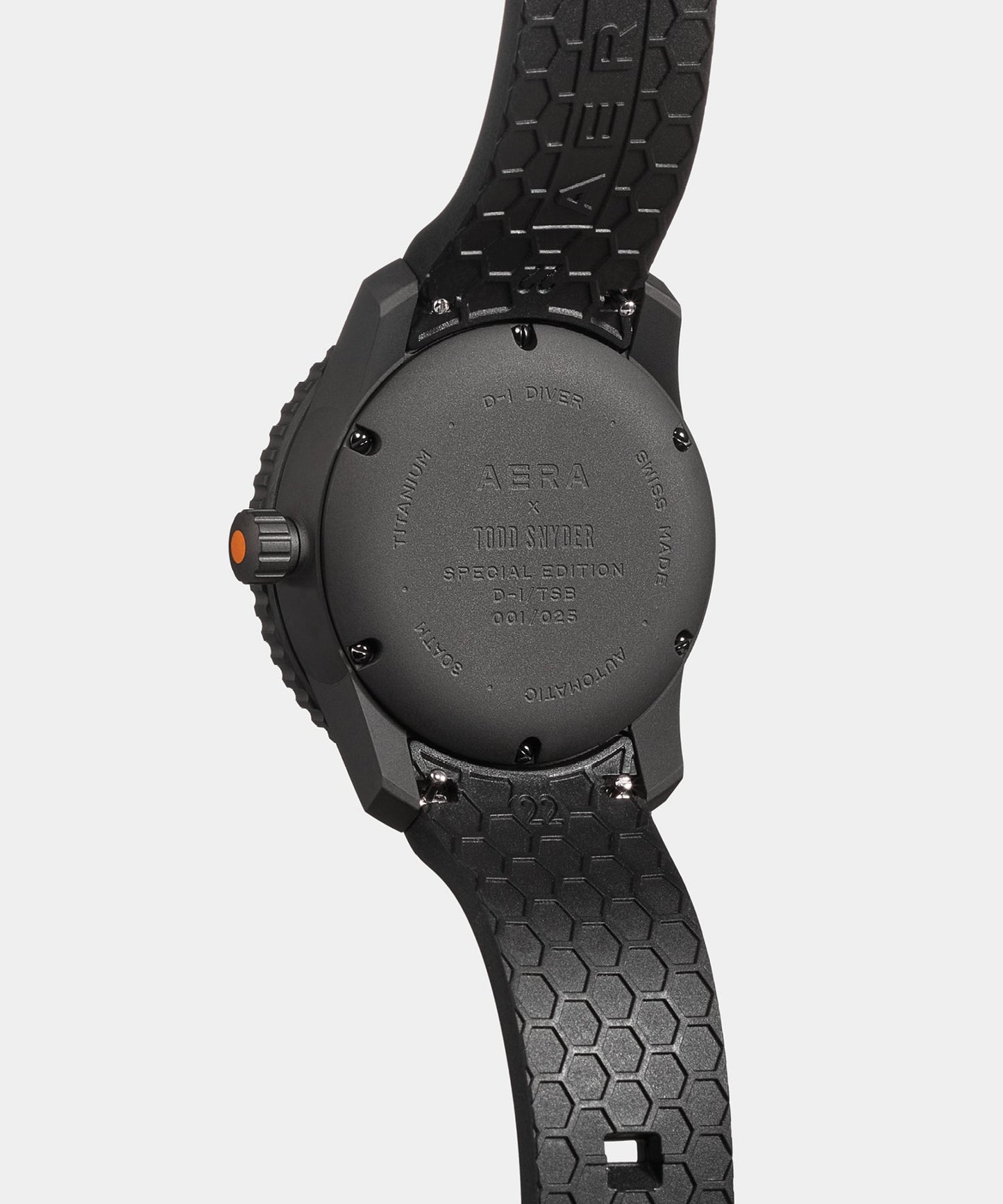 Todd Snyder Todd Snyder X AERA D-1 Diver Watch Black