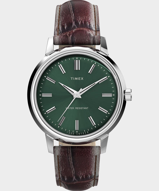 Todd Snyder TS X Timex Olive Marlin Watch in Brown Brown