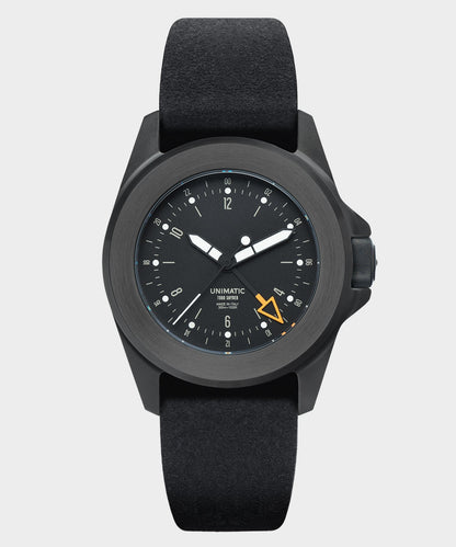 Todd Snyder Todd Snyder X UNIMATIC Modello Quattro U4 GMT Watch Black