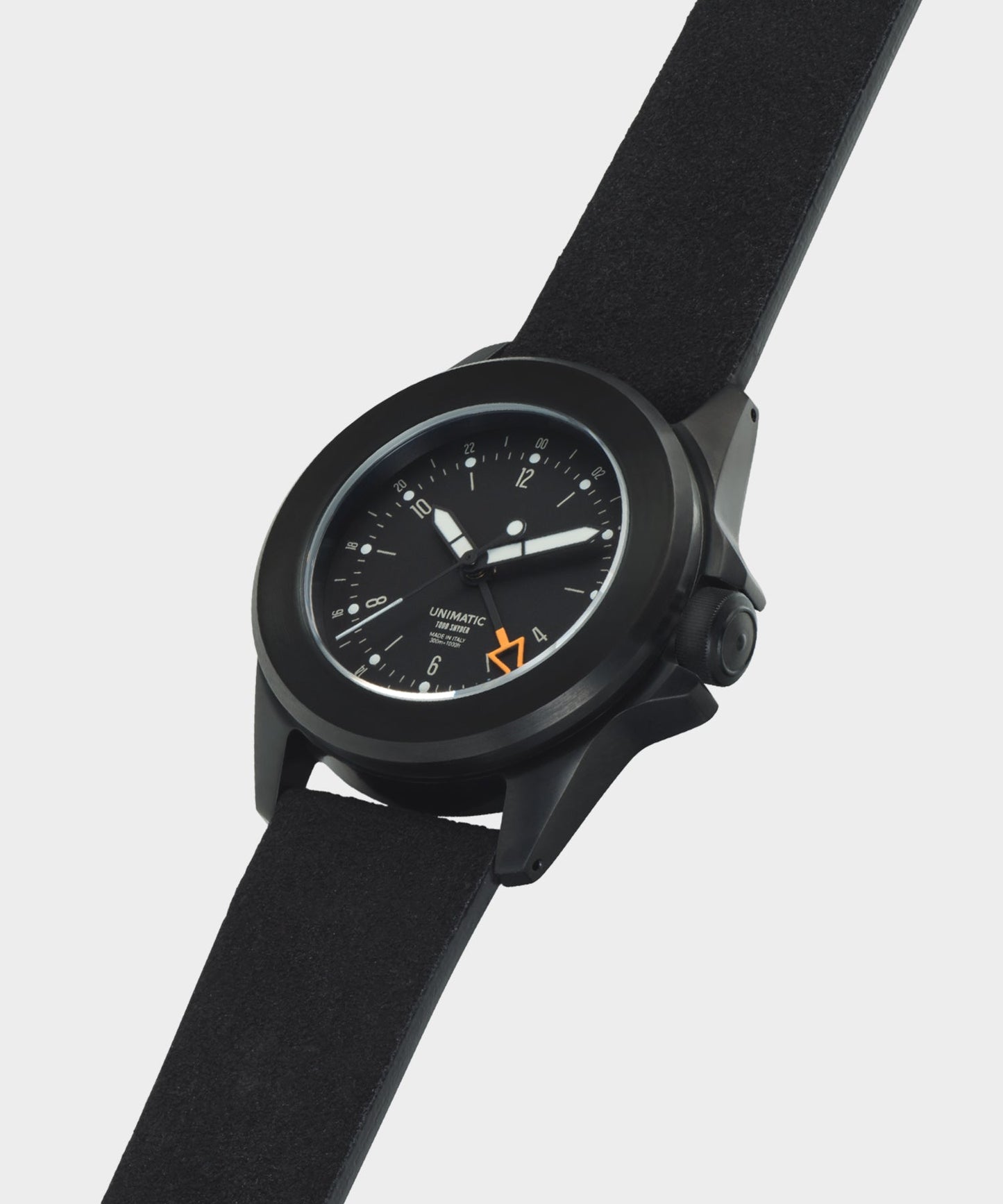 Todd Snyder Todd Snyder X UNIMATIC Modello Quattro U4 GMT Watch Black